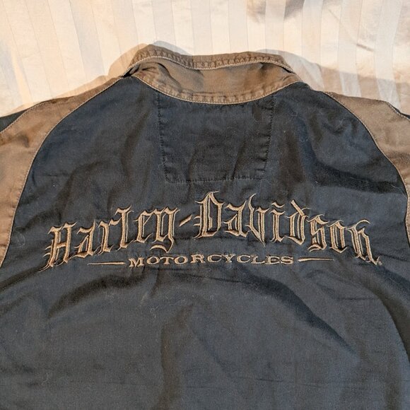 Harley-Davidson Men's Casual Button Down Shirt - Picture 9 of 9